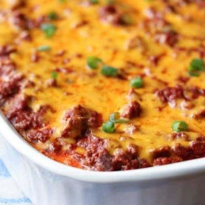 Ground Beef with Rice in Casserole Featured Image
