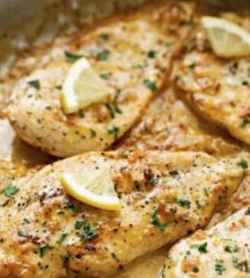 Lemon Chicken Simple Recipe Featured Picture