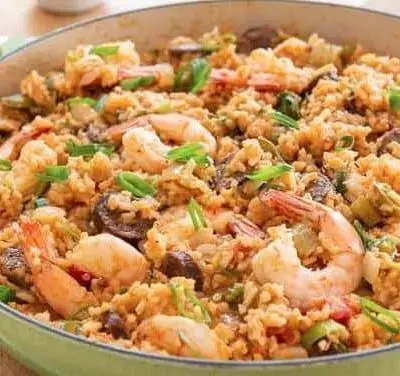 Seafood and Vegetable Jambalaya