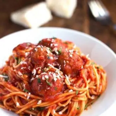 Spaghetti with Meatballs Featured Picture