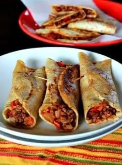 Tortillas with Ground Beef Featured Picture