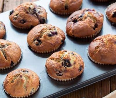 Blueberry Muffins with Vanilla