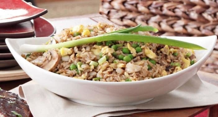 Fried Rice with Mushrooms