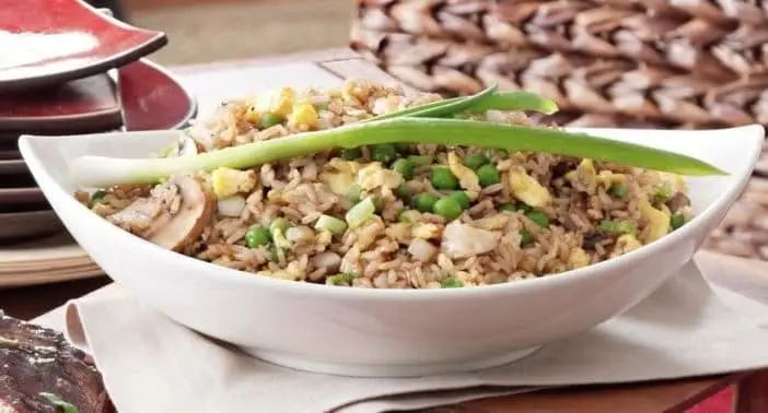 Fried Rice with Mushrooms