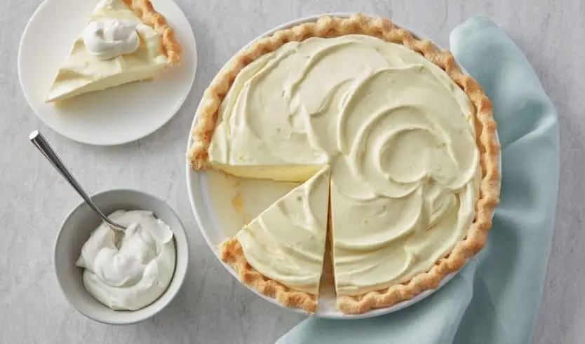 Lemon Cream Pie with Graham Cracker Crust