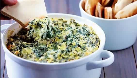 Artichoke Dip with Parmesan Cheese . The Healthiest Recipe You'll Find