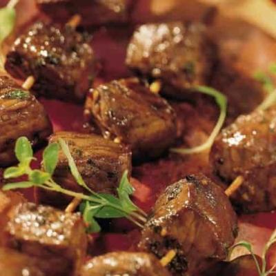 Italian Beef Kabobs in Marinade Recipe