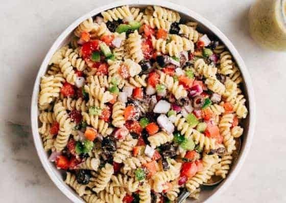 Italian Rotini Salad with Special Dressing