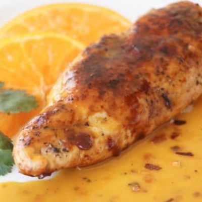 Chicken Breasts with Orange Glaze