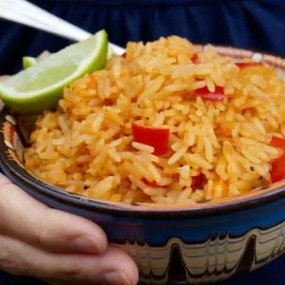 Mexican Red rice side dish recipe