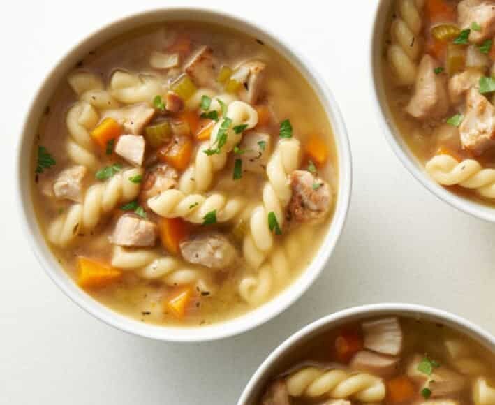Chicken Soup with Gemelli