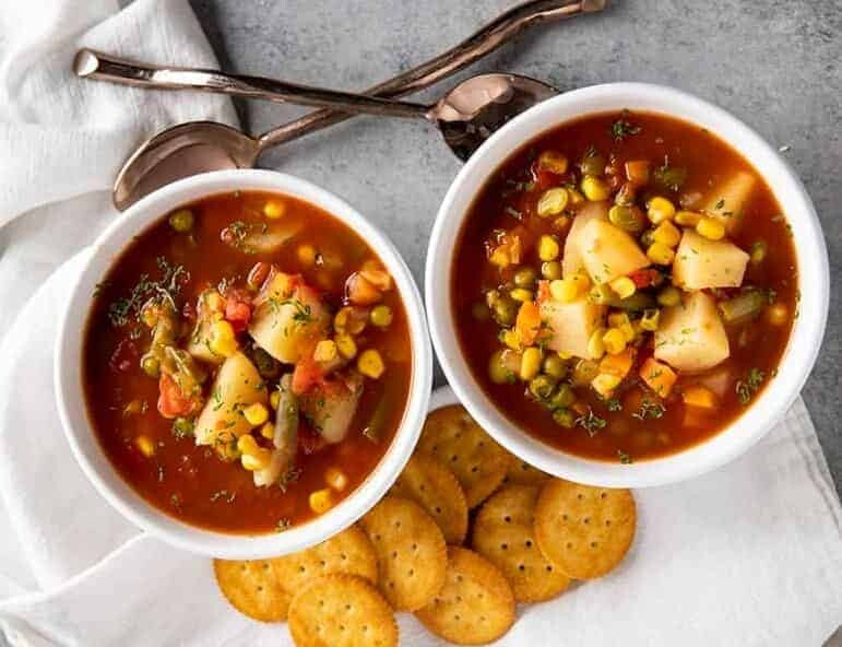 All in One Vegetable Soup