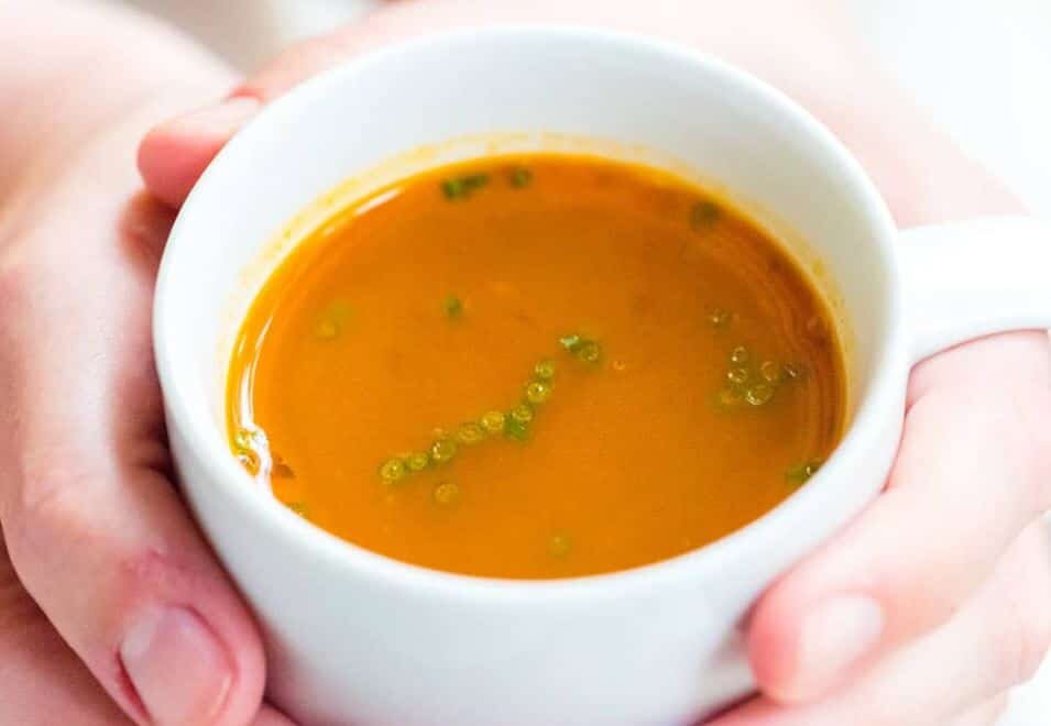 Homemade Vegetable Broth . Vegan Recipe Cook After Me