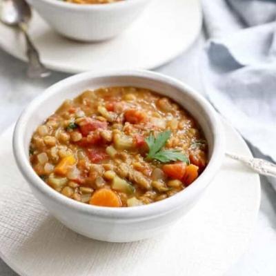 Vegan Lentil Soup Recipe