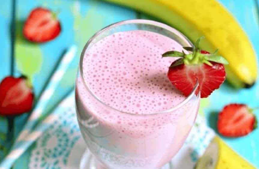 Tasty Strawberry-Banana Smoothie