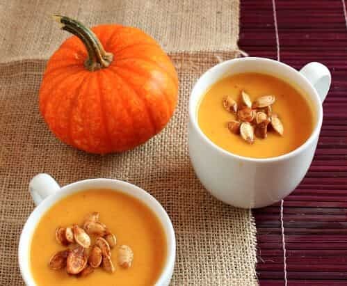 Healthiest Thai Pumpkin Soup