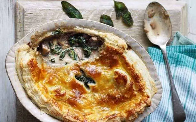 Vegetarian Mushroom Pie