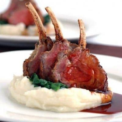 Mediterranean Mashed Potatoes with Lamb Meat Recipe