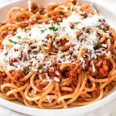 Original Spaghetti Bolognese Pasta Recipe