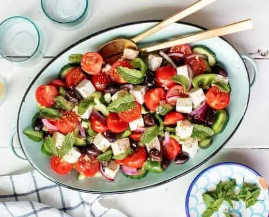 Greek Salad for Weight-Loss & Healthy Lifestyle