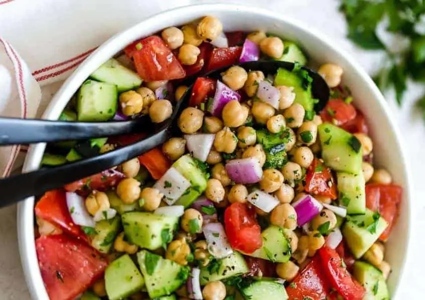 Healthy Fresh Summer Salad With Chicken Breast Recipe For Weight Loss Cook After Me
