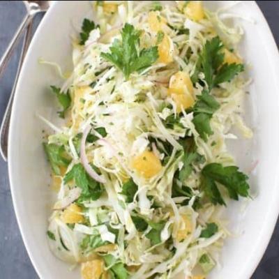 Asian Cabbage & Orange Salad Recipe
