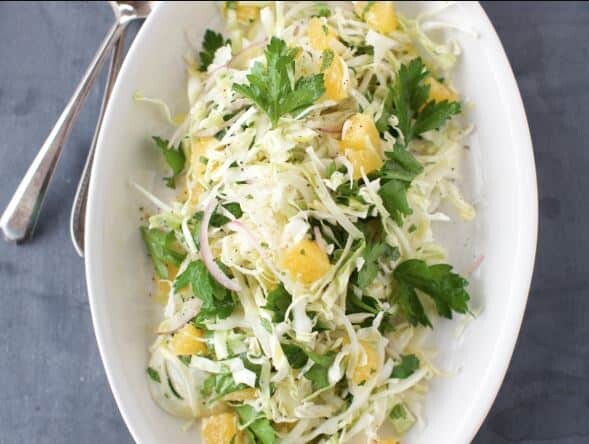 Asian Cabbage & Orange Salad Recipe