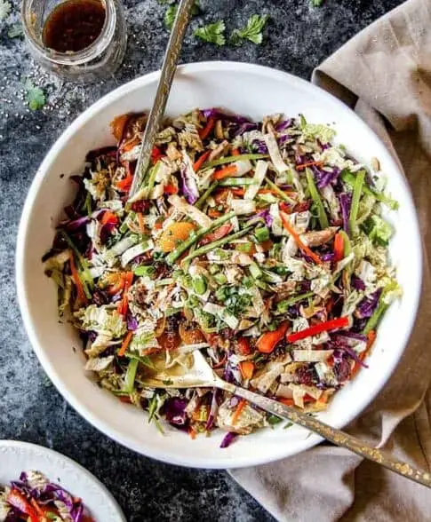 Chinese Chicken Salad. Asian Weight-Loss