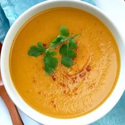 Curried Carrot Soup Recipe for slimming purposes