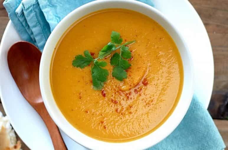 Weight Loss Curried Carrot Soup