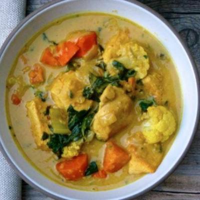 Thai Chicken Curry & Vegetables Recipe
