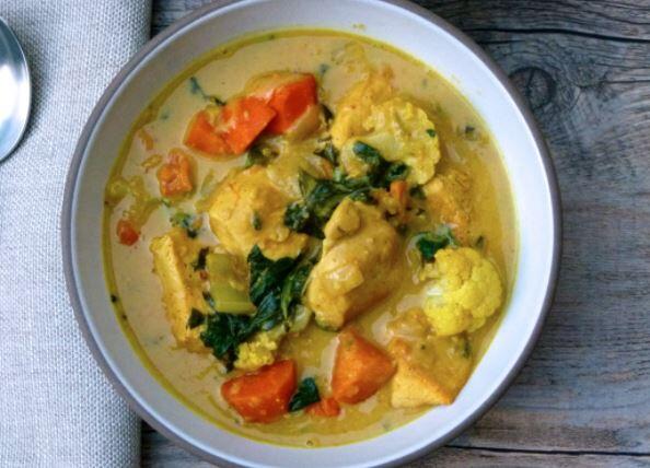 Thai Chicken Curry & Vegetables